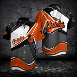 Baltimore Orioles Button Shirt BG689