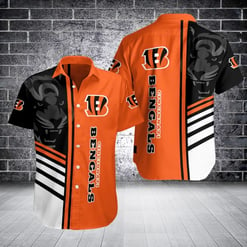 Cincinnati Bengals Button Shirt BB1013