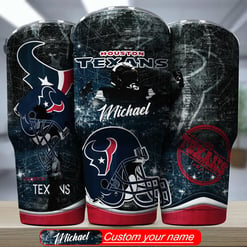 Houston Texans Personalized Tumbler BG322