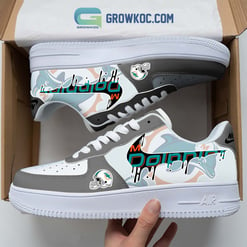 Miami Dolphins Personalized Colorful AF1-1 Shoes AF1CS012