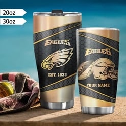 Philadelphia Eagles Personalized Tumbler BG452