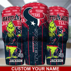 Houston Texans Personalized Tumbler BG101