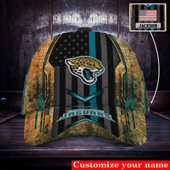 Jacksonville Jaguars Personalized Classic Cap BG527