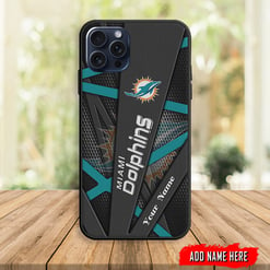 Miami Dolphins Personalized Phone Case BGPC754