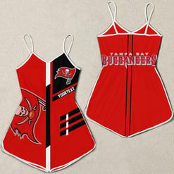 Tampa Bay Buccaneers Women Romper Jumpsuit 3D Printed S034