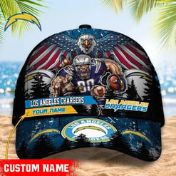 Los Angeles Chargers Personalized Classic Cap BB539