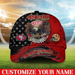 San Francisco 49ers Personalized Classic Cap BB400