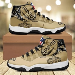 New Orleans Saints Personalized AJD11 Sneakers BG206