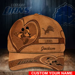 Detroit Lions Personalized Classic Cap BB492