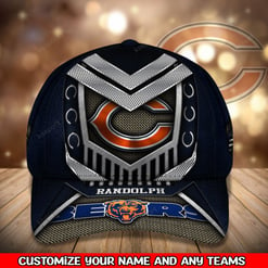 Chicago Bears Personalized Classic Cap BG766