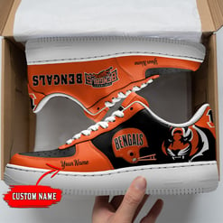 Cincinnati Bengals Personalized AF1 Shoes BG13