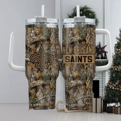 New Orleans Saints 40oz Stanley Tumbler AZC40OZT011