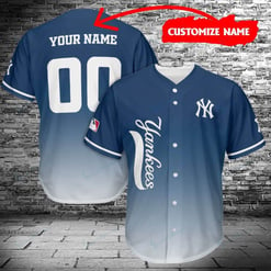 New York Yankees Personalized Baseball Jersey 474