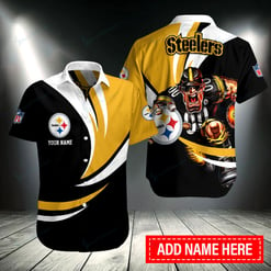 Pittsburgh Steelers Personalized Button Shirt BB289