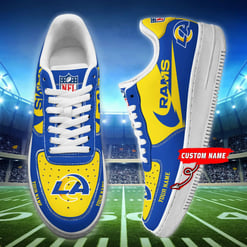 Los Angeles Rams Personalized AF1 Shoes BG219