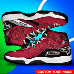 Atlanta Falcons Personalized AJD11 Sneakers BG152