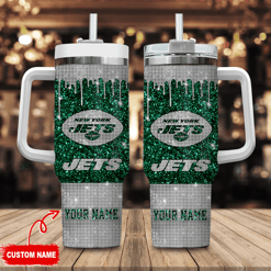 New York Jets Personalized Limited Edition Sport Fan Gift 40oz Tumbler AZC40OZT071