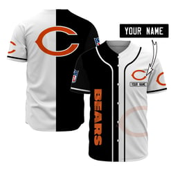 Chicago Bears Personalized Baseball Jersey 503