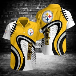 Pittsburgh Steelers Button Shirt BG740