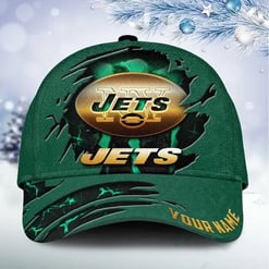 New York Jets Personalized Classic Cap BBCAP938