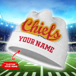 Kansas City Chiefs Personalized Wool Beanie BGWBH196