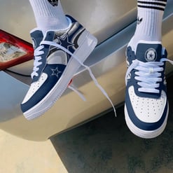 Dallas Cowboys AF1 Shoes 246