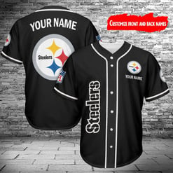 Pittsburgh Steelers Personalized Baseball Jersey Shirt 176