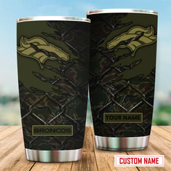 Denver Broncos Personalized Tumbler BG366