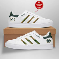 Green Bay Packers Personalized SS Custom Sneakers BG377