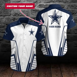 Dallas Cowboys Personalized Button Shirts BG204