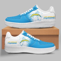 Los Angeles Chargers AF1 Sneakers 17