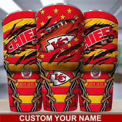 Kansas City Chiefs Personalized Tumbler BG15