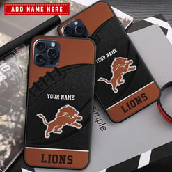 Detroit Lions Personalized Phone Case BGPC263