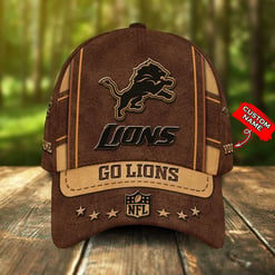 Detroit Lions Personalized Classic Cap BG872