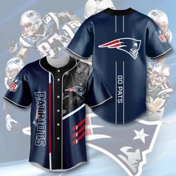 New England Patriots Baseball Jersey 605