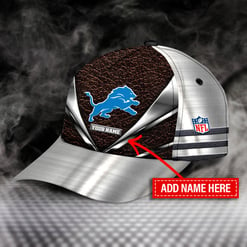 Detroit Lions Personalized Classic Cap BB95