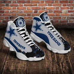 Dallas Cowboys Personalized AJD13 Sneakers 11