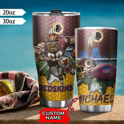 Washington Redskins Personalized Tumbler BG481