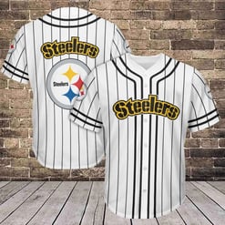 Pittsburgh Steelers Baseball Jersey BG724