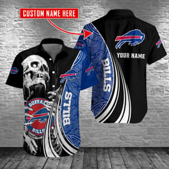 Buffalo Bills Personalized Button Shirt BB536