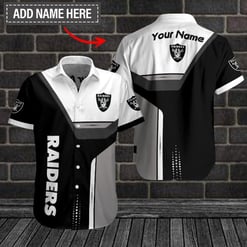 Las Vegas Raiders Personalized Button Shirts BG12