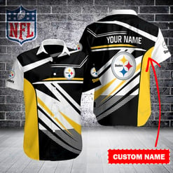 Pittsburgh Steelers Personalized Button Shirt BB269