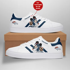 Denver Broncos Personalized SS Custom Sneakers BG337