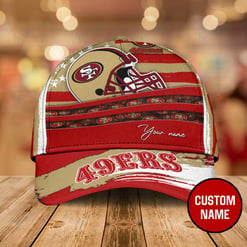 San Francisco 49ers Personalized Classic Cap BG387