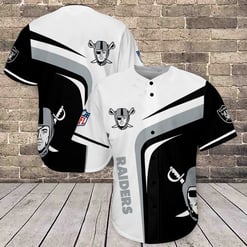 Las Vegas Raiders Baseball Jersey 420