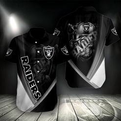 Las Vegas Raiders Button Shirt BG727