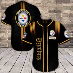 Pittsburgh Steelers Baseball Jersey 390