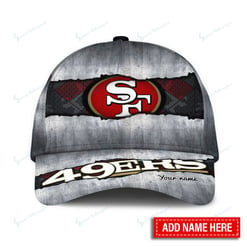 San Francisco 49ers Personalized Classic Cap BG438