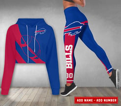 Buffalo Bills Personalized Combo Croptop Hoodie And Leggings AZCLG116+AZC2CHD116