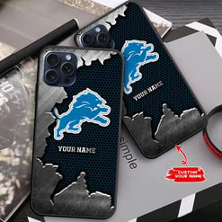 Detroit Lions Personalized Phone Case BGPC378